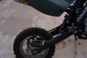 Pit bike 125 Polini targata omologa per strada