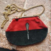 pochette Roberta di Camerino 17x12cmtrompe-l'oeil