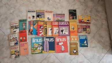 Lotto Fumetti D'Epoca 27 Pezzi Misto Snoopy