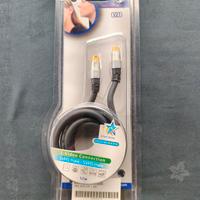 Cavo S- VHS maschio con spinotti placcati oro