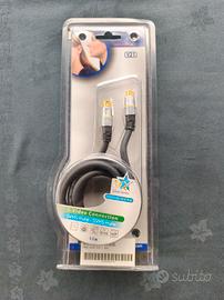 Cavo S- VHS maschio con spinotti placcati oro