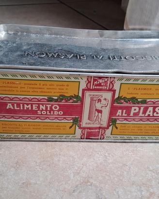 Scatola di latta Biscotti Plasmon