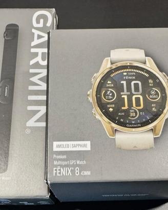 Garmin Fenix 8 43mm Amoled Sapphire
