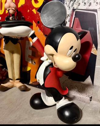 Statua autentica Disney Topolino maggiordomo