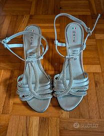 SANDALI CON TACCO 7 NUMERO 37
