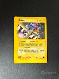 Carta pokemon Raikou skydrige
