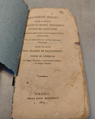 Riflessioni morali Testamento 1829