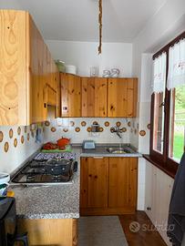 Cucina + vetrina (no piano cottura)