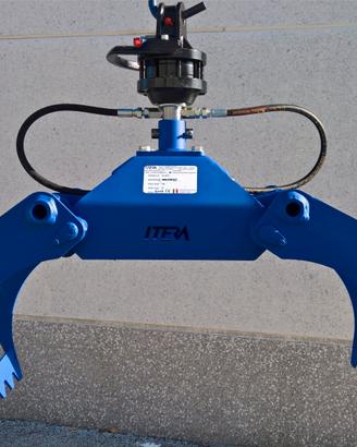 Pinza Legna 80cm con Rotatore Idraulico 10qli