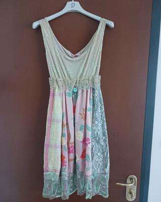 Abito lungo donna fantasia Save the Queen tg.M