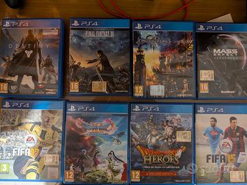Giochi PS4 lotto o singoli