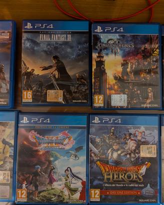 Giochi PS4 lotto o singoli