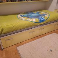 Letto singolo una piazza