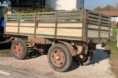 RIMORCHIO AGRICOLO FISSO OMOLOGATO 60 Q.LI