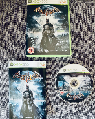 BATMAN ARKHAM ASYLUM DC COMICS XBOX 360 X360 ONE S