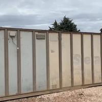 Container 6 m x 2,5m x 2,5 alluminio/ferro