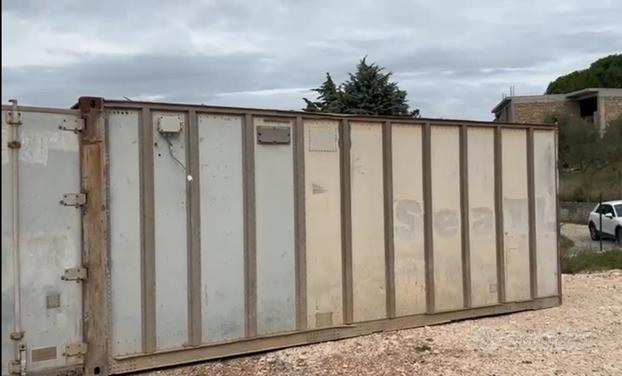 Container 6 m x 2,5m x 2,5 alluminio/ferro