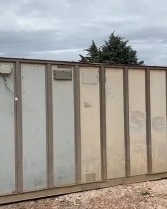 Container 6 m x 2,5m x 2,5 alluminio/ferro