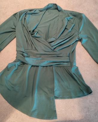 Vestito verde donna