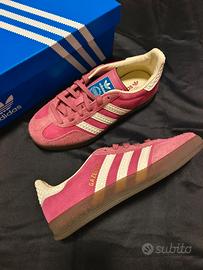 Adidas Gazelle Indoor Pink Cloud White (Donna)
