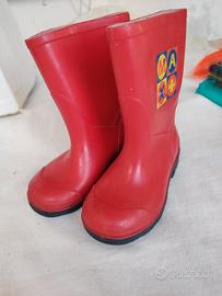 stivaletti per pioggia bambini n. 23