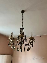 Lampadario come candelabro