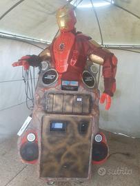 PARTY BOX IRON MAN OUTLINE 1000W  CDJ  MIXER  SUBW
