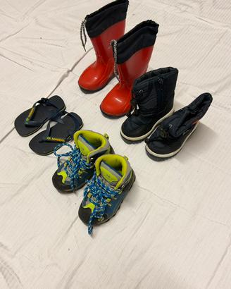 Scarpe per bambini numero dal 19 al 23-24