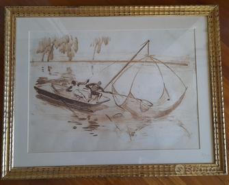 quadro disegno Amedeo Bocchi Parma