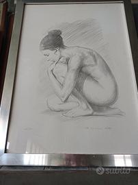 Litografia  Marcello cassinari