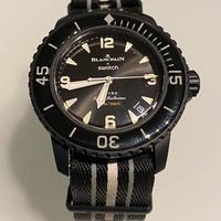 Blancpain X Swatch “Ocean of Storms” Bioceramic