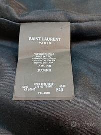 Giacca di pelle scamosciata.