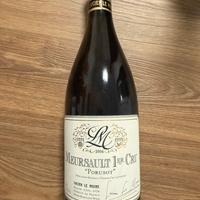 Vino Meursault 1er cru. Porusot 2016