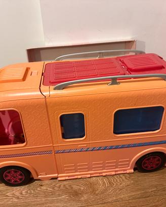 Camper barbie con piscina