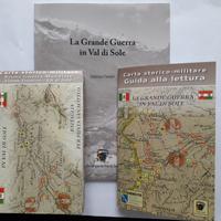 carta storico-militare Grade Guerra  Val di Sole