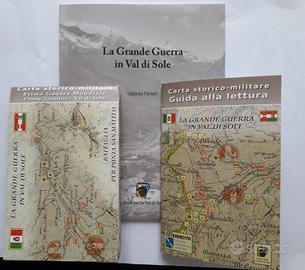 carta storico-militare Grade Guerra  Val di Sole
