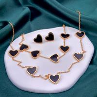 Set di gioielli in acciaio inossidabile 3 pezzi