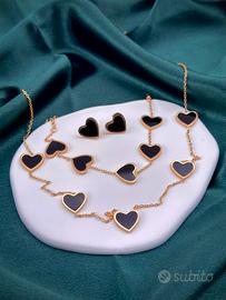 Set di gioielli in acciaio inossidabile 3 pezzi