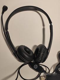 cuffie HP stereo USB headset