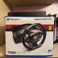 Thrustmaster Volante T80 RW Ferrari - PlayStation