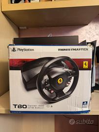 Thrustmaster Volante T80 RW Ferrari - PlayStation