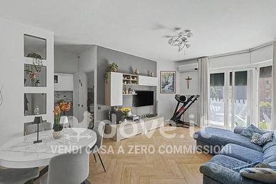 Appartamento di 100 m² con 3 locali e box auto a V