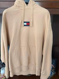 Felpa beige Tommy jeans Taglia S come nuova