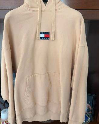 Felpa beige Tommy jeans Taglia S come nuova