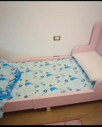 Lettino allungabile smontato 