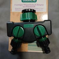 Adattatore per rubinetto a 2 braccia in plastica