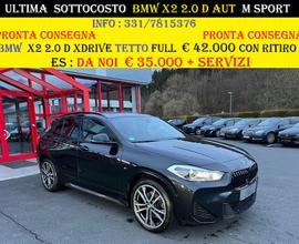 BMW X2 2.0 D AUT XDRIVE TETTO TELECAMERA