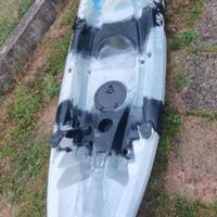 Kayak sanblas tandem 2 posti + 1, completo 