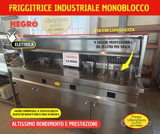 Friggitrice Industriale Monoblocco