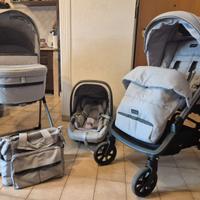 Trio Inglesina Aptica light gray (4 pezzi)